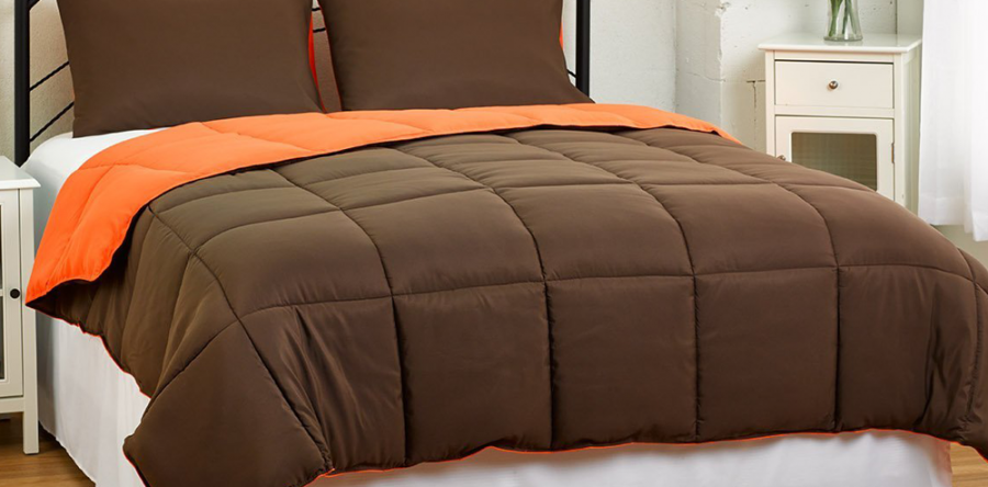 Lightweight Reversible Down Alternative Summer Comforter